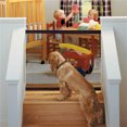 thumbnail image 3 of Magic Pet Gate for Dog Cat, Portable Folding Mesh Safety Dog Gate Install Anywhere, Providing a Safe Enclosure to Play and Rest, Dog Gate for Indoor Outdoor Doorways & Stair, 3 of 6