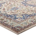 thumbnail image 5 of Naria Distressed Persian Medallion 8x10 Area Rug-R-1147A-58, 5 of 8