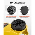 thumbnail image 4 of KFFKFF Low Profile Steel Floor Jack, 3 Ton Capacity, Hydraulic Racing Jack with Quick Lift Pump & Foot Pedal, Trolley Car Lift for SUVs and Pickups, Lifting Range 5.1"-19.7", 4 of 9
