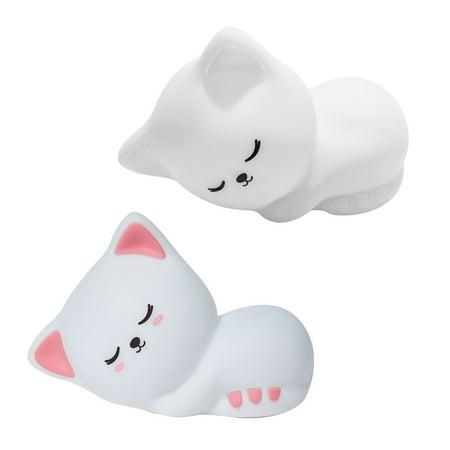 

BYDOT for cat Night Light for Kids - Color Changing Baby Night Light Portable