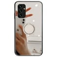 thumbnail image 3 of Compatible with Samsung Galaxy A23 4G Makeup Mirror Case Bling Diamond Glitter Rhinestone with Ring Holder Stand Kickstand Luxury Cute Shockproof for Girls Women Case for Samsung Galaxy A23 4GRosegold, 3 of 11