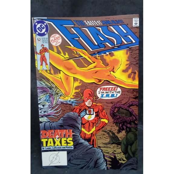 Pre-Owned The Flash #52 1991 DC Comics Comic Book