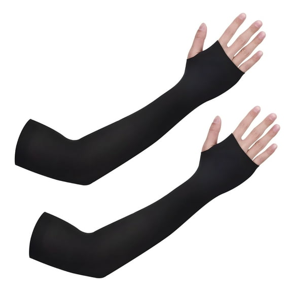 Bundlepro Arm Cooling Sleeves with Thumb Hole for Gardening Sports Hand Tattoo Cover,UV-Protection
