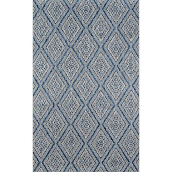 Madcap Cottage by Momeni Lake Palace Rajastan Weekend in-outdoor Rug (2' X 3' - Blue)