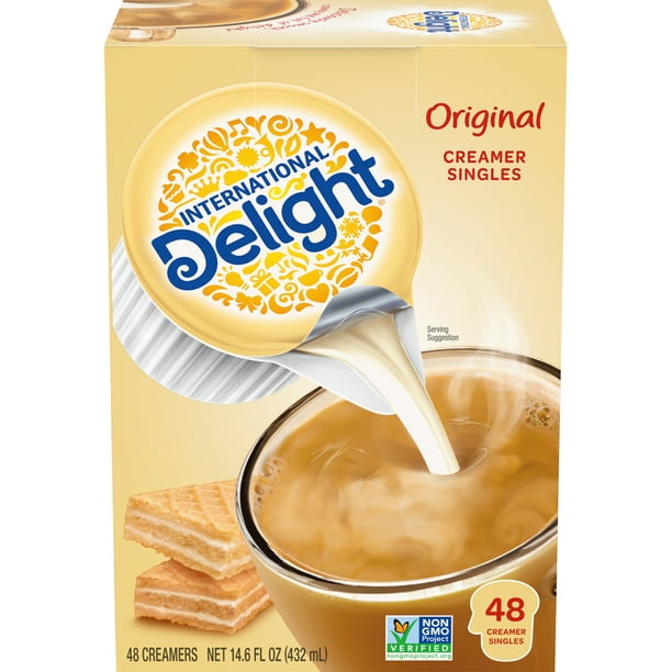International Delight Original Coffee Creamer Singles, 48 Ct