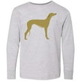 thumbnail image 3 of Inktastic Greyhound Long Sleeve Youth T-Shirt, 3 of 5
