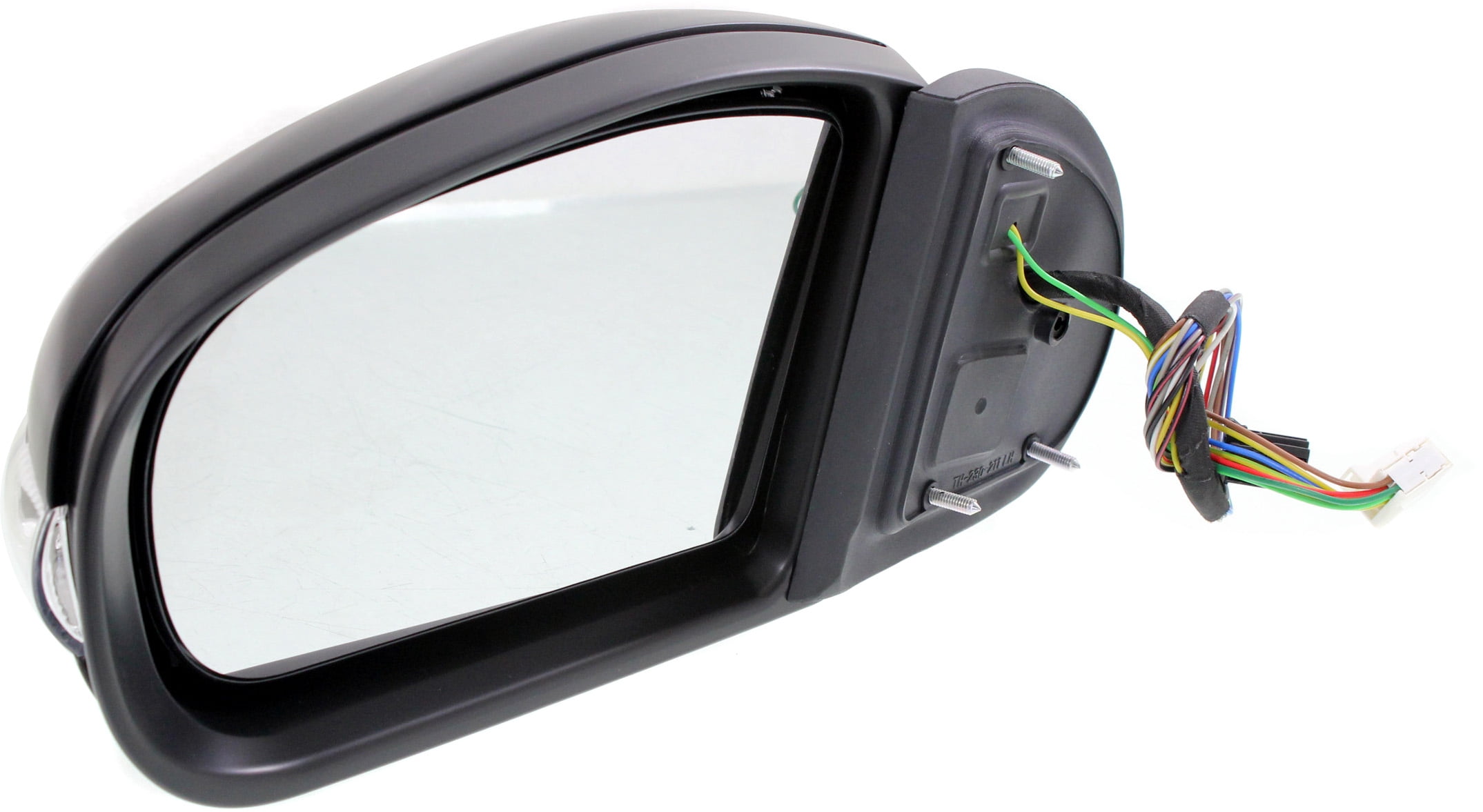 Mirror Compatible With 2003-2006 Mercedes Benz E55 AMG 2007-2009 E550 Left Driver Side Heated In-housing Signal Light Paintable Kool-Vue