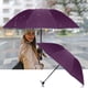 thumbnail image 5 of Fiudx Sombrilla Extragrande con Protección Uv, Varillas Resistentes Al Viento, Diseño Plegable Compacto, Asa Cómoda, Ideal para Exteriores, 110 Cm de Diámetro., 5 of 6
