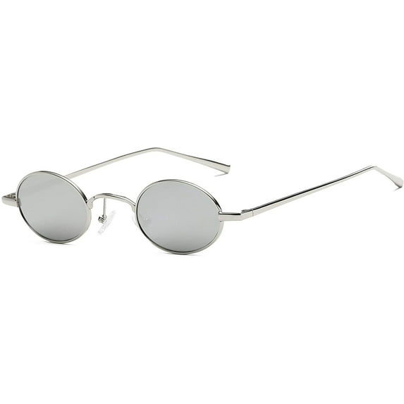 FEISEDY Vintage Small Round Sunglasses Retro Slender Metal Frame Candy Colors B2422