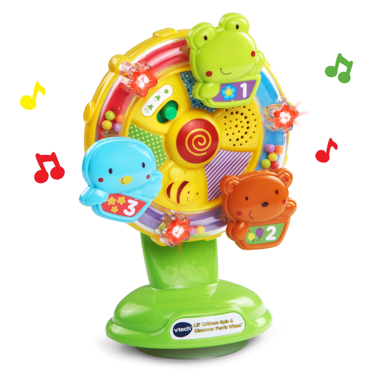 vtech little friendlies sing along spin wheel