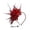 RD1, variant on Women's Elegant Feather Hair Band Headpiece with Colorful Net Veil for Performance Derby Tea Party and Festivals