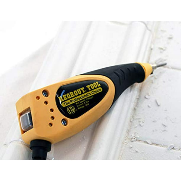 Regrout Tool Electric Grout Remover