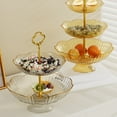 thumbnail image 6 of Versatile Double Layer Fruit Plate Fashion Fruit Organizers Practical Food Tray, 6 of 21
