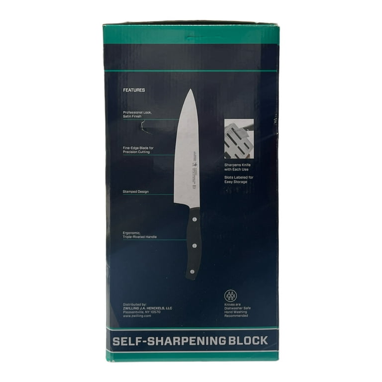 Henckels International Statement 20 Piece Black Self-Sharpening Knife Block  Set