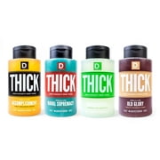 Duke Cannon Supply Co. THICK Body Wash - Accomplishment, Naval Supremacy, Productivity, Old Glory, 17.5 Fl Oz. (Old Variety 4 Pack)