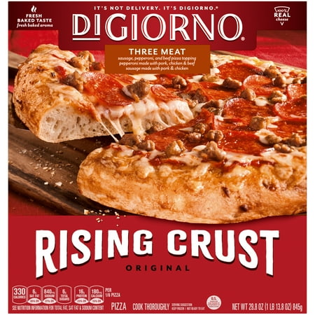 UPC 071921805609 product image for DIGIORNO Three Meat, Rising Crust Pizza, 29.8 Oz (Frozen) | upcitemdb.com