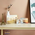 thumbnail image 6 of Two Acrylic Picture Frames | Magnetic Photo Holder | Clear Frame for Family Photographs | Clear Standing Blocks for Office Desk & Side Table | Wedding Gifts | 8x10 Inch, 6 of 7