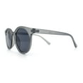 thumbnail image 6 of Retro Hipster Fashion Horn Rim Round Circle Len Plastic Sunglasses Slate - Black, 6 of 8