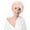 Medium pink, variant on Satin Bonnet Silk Bonnet for Sleeping Silk Sleep Cap Hair Bonnet for Sleeping Bonnets for Women Curly Natural Braid Hair Bonnet for Men Adjustable Wide Band Double Layer