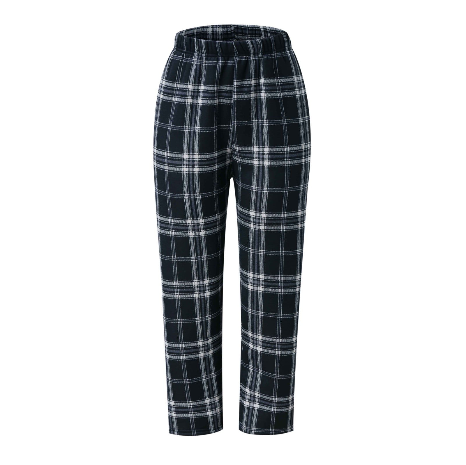 Pxiakgy pants for women Women's Plaid Printed Christmas Pants Casual Pants  Pajama Pants Green + L