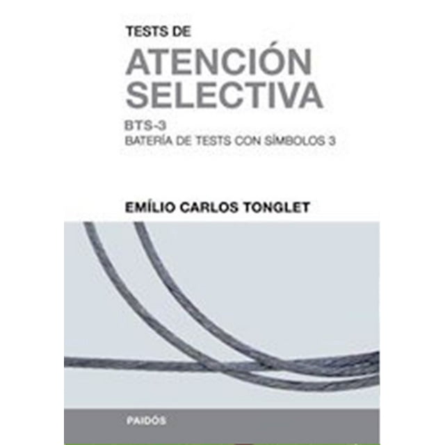 TEST DE ATENCION SELECTIVA BTS-3 BATERIA DE TESTS CON SIMBOLOS 3 PAIDOS EMILIO TONGLET