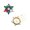 Mixed color, variant on Handmade Star Sewing Patches Exquisites Rhinestones Embellishments Buttons for Garment Decoration and Repair Patches