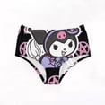 thumbnail image 3 of Kuromi And My Melody Girls' Breathable Underwear Comfort Panties Briefs, 3 of 7