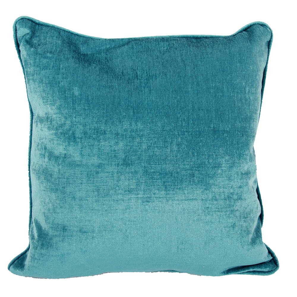 A&B Home Decorative Throw Pillow, Aqua, 20 by 20Inch
