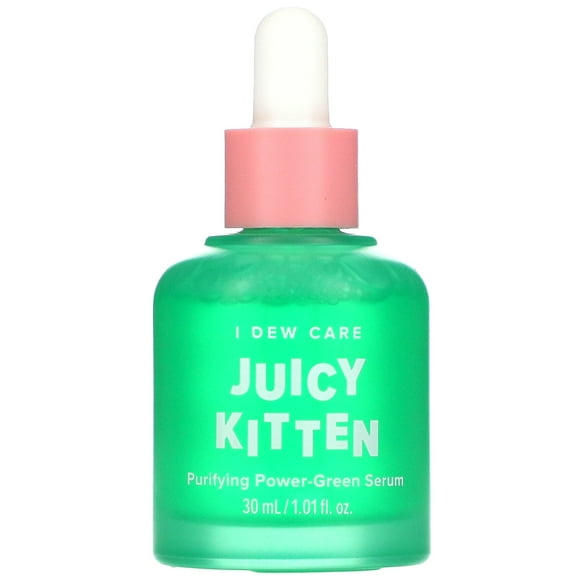 I Dew Care, Juicy Kitten, Sérum Purifiant Vert, 1.01 fl oz (30 ml)