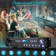 thumbnail image 3 of Pyle P3201BT - Hybrid Amplifier Receiver - Pro Audio Multi-Channel Stereo Pre-Amplifier with USB & Optical/Coax, MP3/USB/SD Readers, FM/AM Radio, Rack Mount (3000 Watt), 3 of 7
