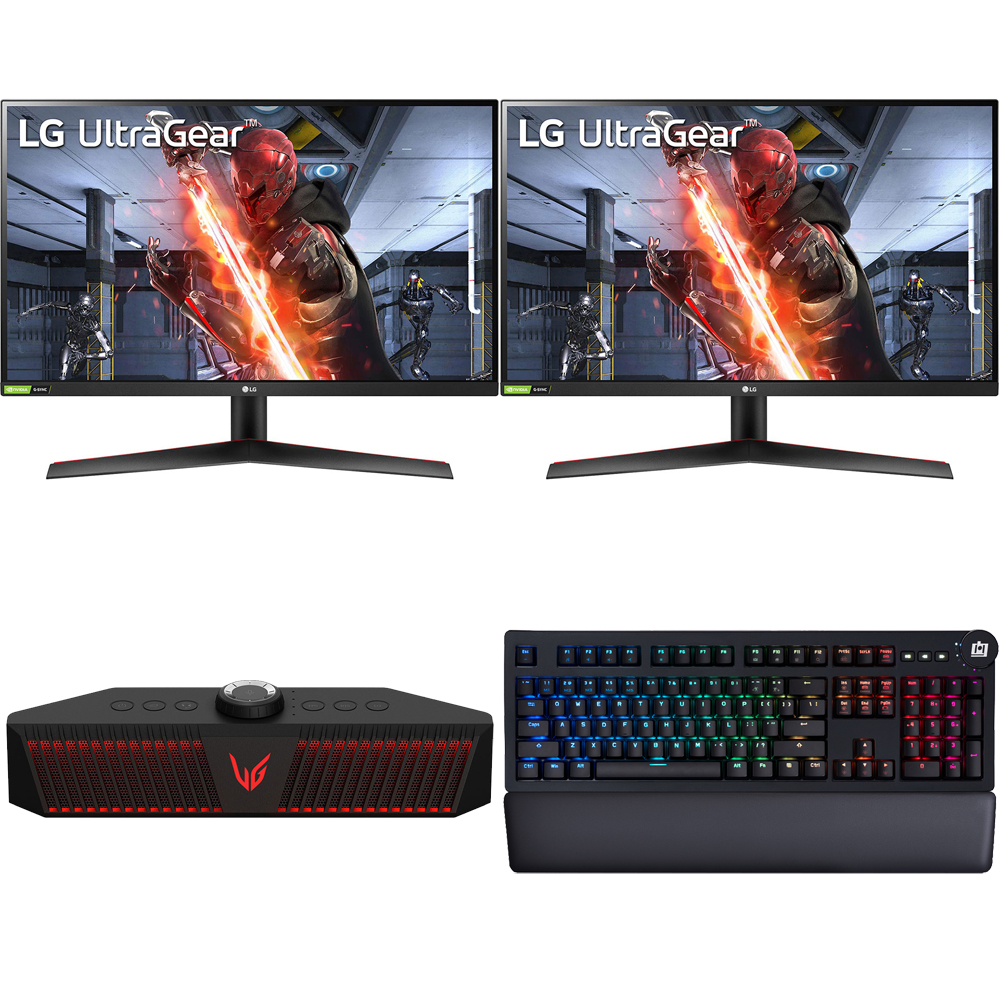 LG 27GN800B 27" UltraGear QHD IPS 144Hz 169 GSYNC HDR Dual Monitor