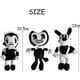 thumbnail image 2 of 3PCS Bendy Plush Toy Set - Cute Horror Game Dolls, Soft Stuffed Animals for Kids & Fans, 2 of 3