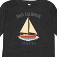 thumbnail image 4 of Inktastic Bar Harbor Maine Sailboat Illustration Boys or Girls Long Sleeve Toddler T-Shirt, 4 of 5