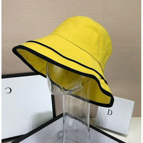 COCOpeaunt Women Summer Panama Foldable Bucket Hat Female Outdoor Sunscreen Cotton Fishing Hunting Cap Lady Basin Chapeau Sun Prevent Hats