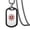 Silver, variant on Men Women Medical Alert ID Dog Tag Pendant Chain Necklace Stainless Steel-Silver
