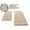 Khaki, variant on Microfiber Bathroom Rugs and Mats Sets 3 Pieces Extra Thick Bath Mat Absorbent Soft Shaggy Washable Quick Dry Rug for Bath Room Floor Restroom