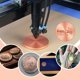 thumbnail image 5 of 10 discos redondos de cobre en bruto, placas redondas de metal de cobre de 1,26 x 0,12 pulgadas, color oro rosa, grabables, para estampar., 5 of 5