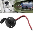 thumbnail image 4 of SAE Connector,Solar Weatherproof SAE Socket Sidewall Port, SAE Cable Quick Connect Panel Mount Universal Flush-Mountable Connector for Solar Generator Battery Charger (1 Pack), 4 of 8