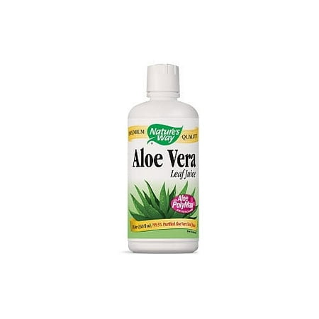 Nature's Way Aloe Vera Leaf Juice, 1.0 L (Nature's Best Amla Juice)