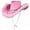 Pink Woolen Edge, variant on Cowboy Hat, Sequin Cowgirl Hat Women Bachelorette for Adults Cowboy Hats Sequin for Party