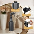thumbnail image 2 of 3-Pack Black Spray Bottles 34oz Opaque Heavy Duty Sprayer with Adjustable Nozzle, Leak-resistant Dark Spray Bottle for Cleaning, Garden, Plants, Hair, Pets, 2 of 3