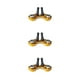 thumbnail image 1 of Wosthever Mi.Xim Bicicletas plegables V Pinza de freno Adaptador extensor Aleación de aluminio Reemplazo Extensión Biking Supply Gold Type1 NO1, 1 of 6