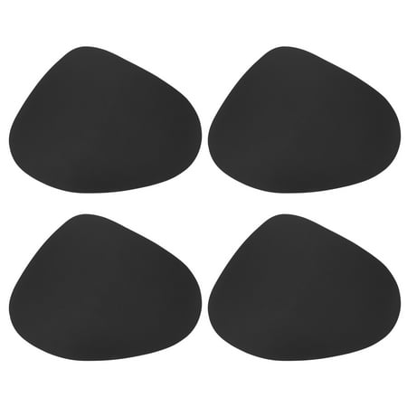 

4pcs Heat Insulation Mat Water-proof Dish Mat Streamlined Skid-proof Table Mat