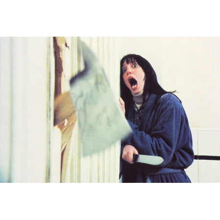 Shelley Duvall The Shining Screaming At Axe In Door Col 24x36