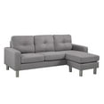 thumbnail image 4 of Sandra Sectional, Light Grey, 4 of 5