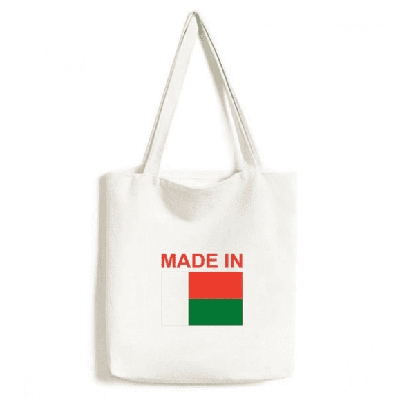 Madagascar Country Love Tote Canvas Bag Shopping Satchel Casual Handbag