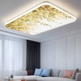 thumbnail image 2 of Yellow Eucalyptus Leaves Fluorescent Light Covers, Spring Floral Summer Botanical Magnetic Light Covers for Ceiling Lights, Fluorescent Ceiling Shade Filters for Classroom Bedroom Office 4x2Ft x 4PCS, 2 of 8