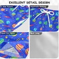 thumbnail image 2 of FORMRS Boys Swim Trunks Quick Dry Mesh Lining Beach Boardshorts, Sizes XS-XL, Colorful Cartoon Planets, 2 of 7