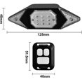 thumbnail image 3 of Luz de señal de giro BRILLAR inalámbrica recargable por USB 6 modos de iluminación, 3 of 5