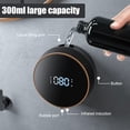 thumbnail image 3 of Wall Mounted Automatic Soap Dispenser, Electric Soap Proposal Machine, Rechargeable with Temperature Display, Suitable for Kids and Adults (Black), 3 of 5